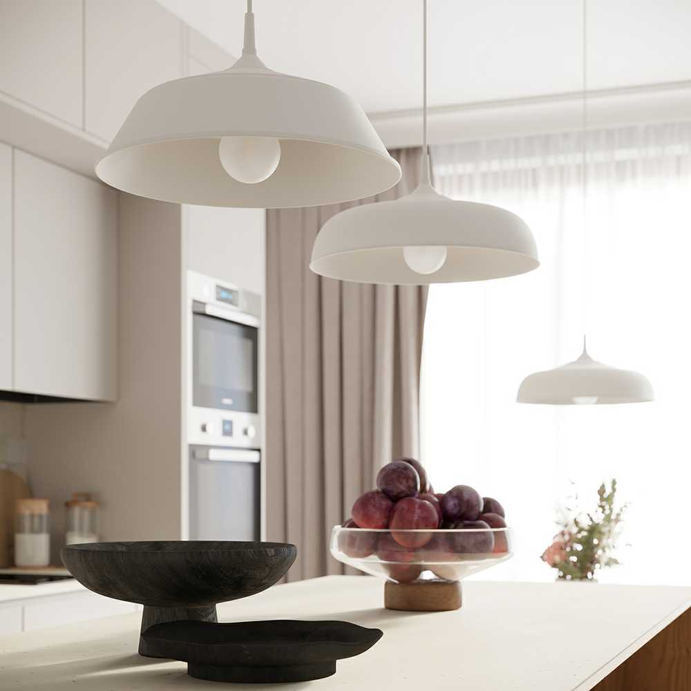 Sollux Lighting Pakabinamas šviestuvas GINA baltas
