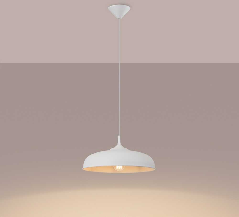 Sollux Lighting Pakabinamas šviestuvas GINA baltas
