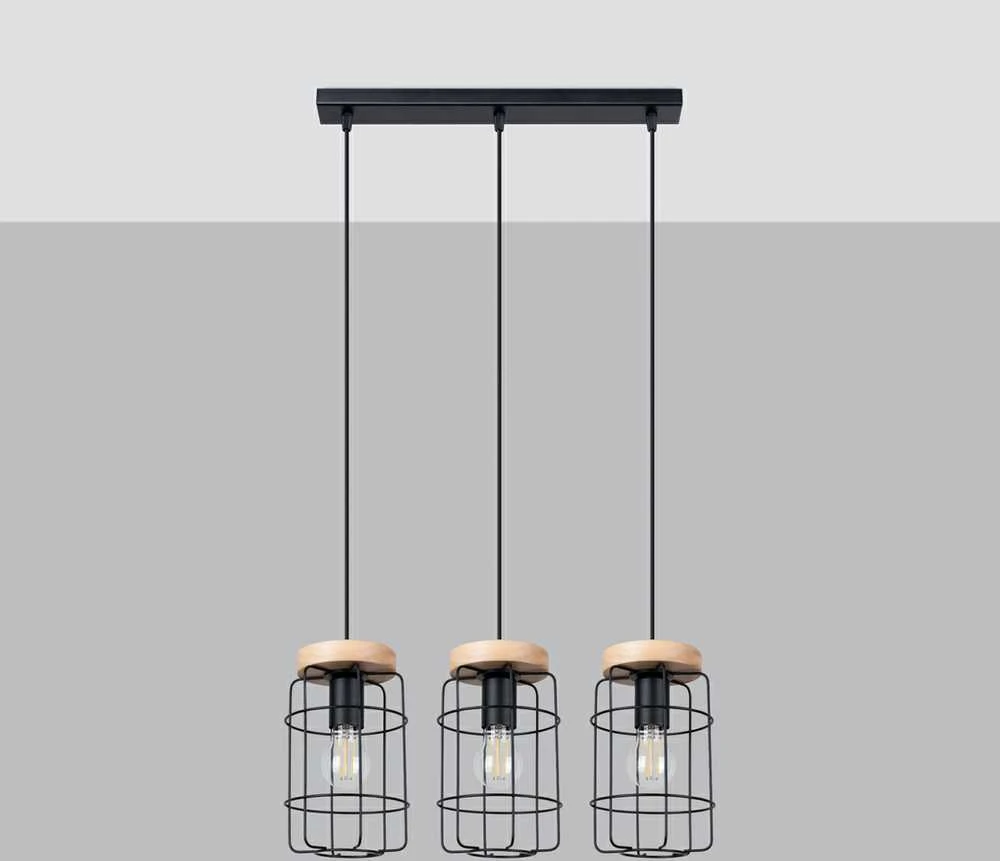 Sollux Lighting Pakabinamas šviestuvas GOTTO 3L