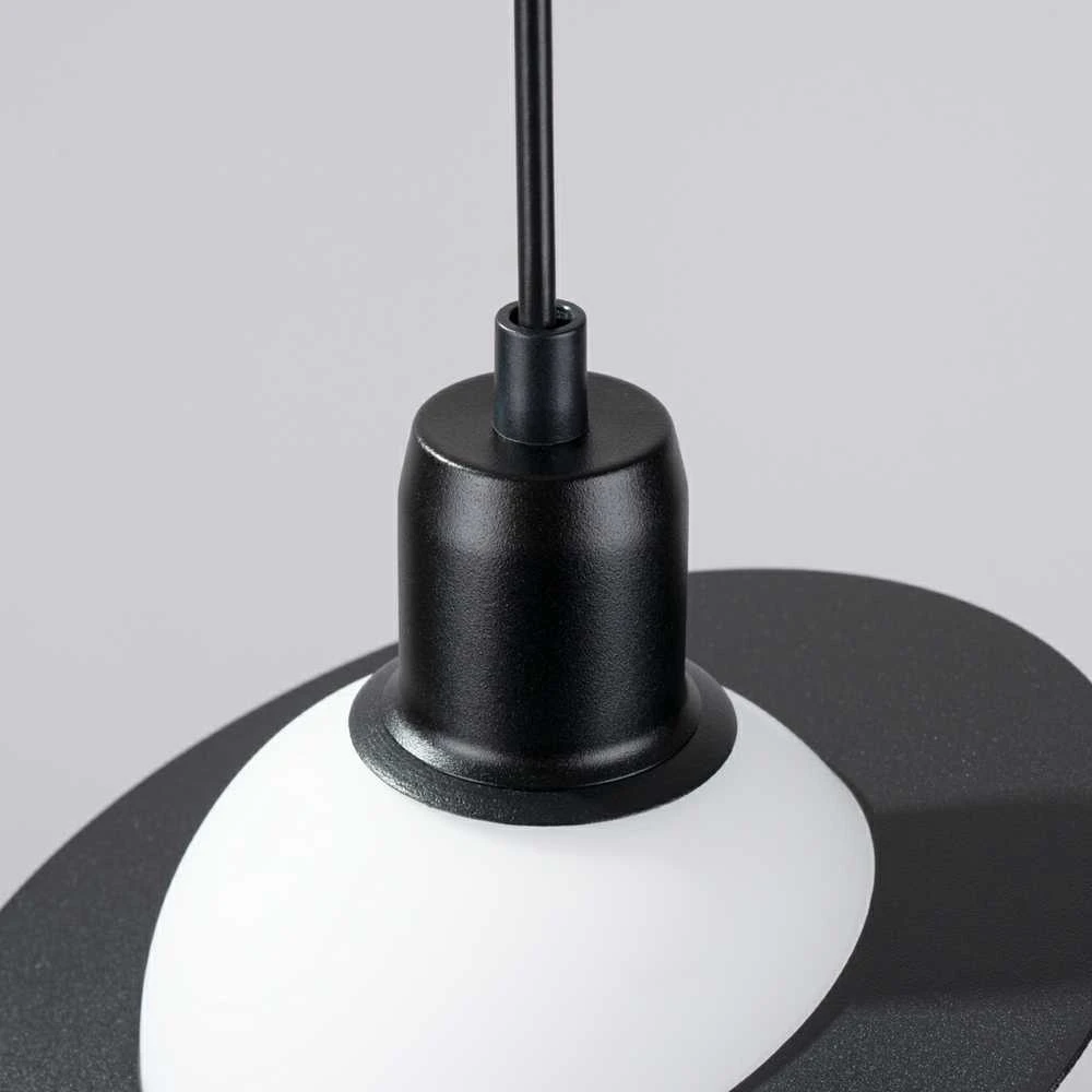 Sollux Lighting Pakabinamas šviestuvas HYPERION 1 juodas