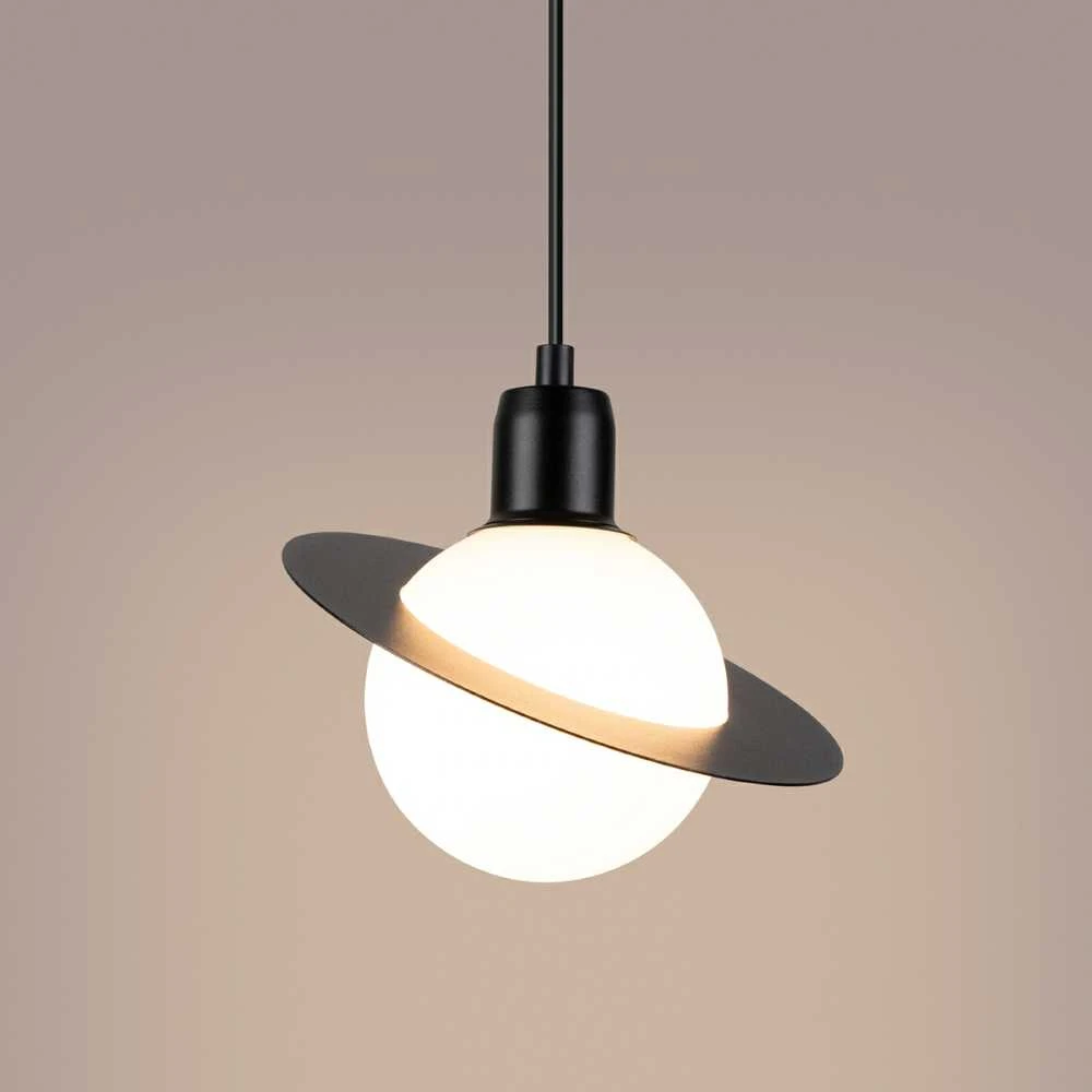 Sollux Lighting Pakabinamas šviestuvas HYPERION 1 juodas