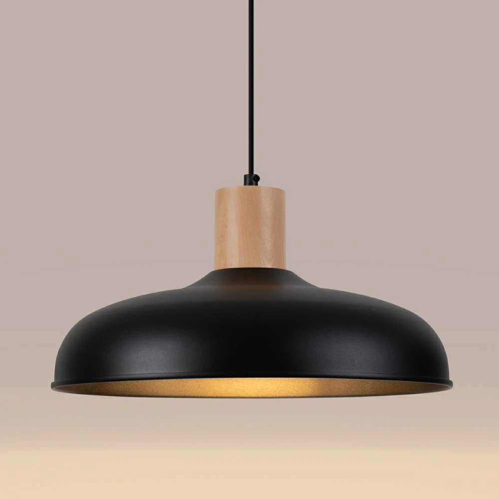 Sollux Lighting Pakabinamas šviestuvas INDY juodas