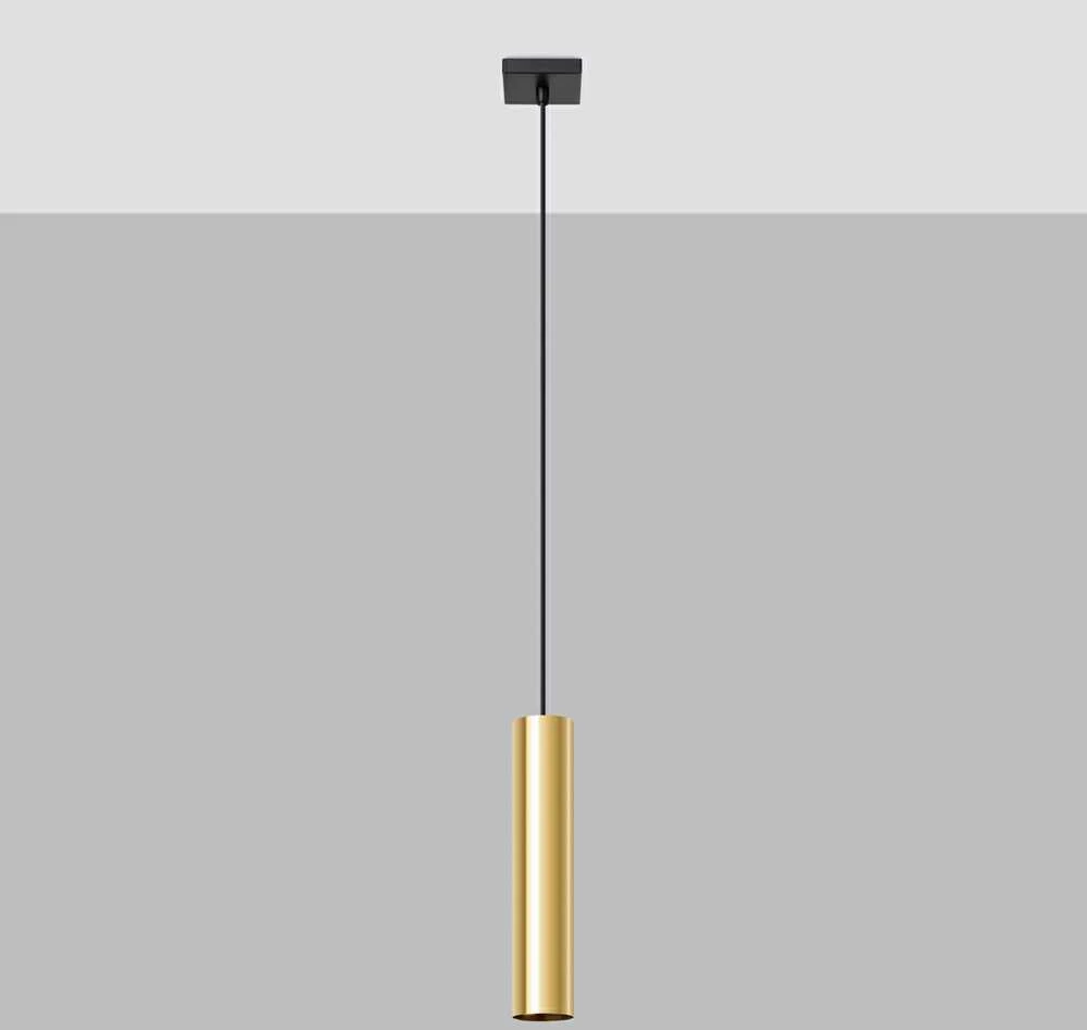 Sollux Lighting Pakabinamas šviestuvas LAGOS 1 poliruoto aukso