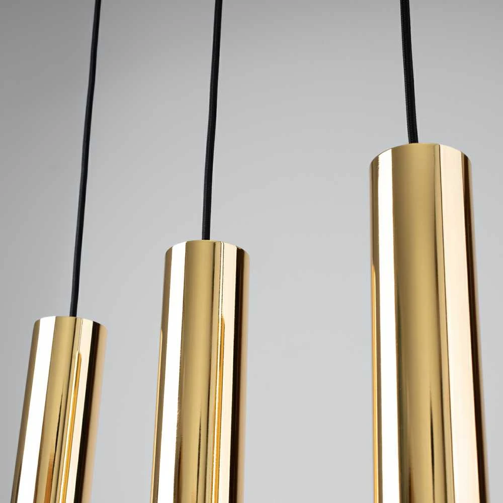 Sollux Lighting Pakabinamas šviestuvas LAGOS 3 poliruoto aukso