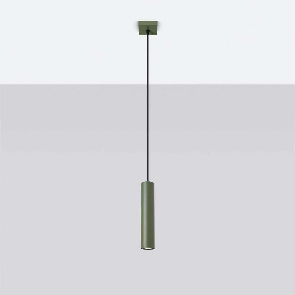 Sollux Lighting Pakabinamas šviestuvas LAGOS 1 alyvuogių žalia