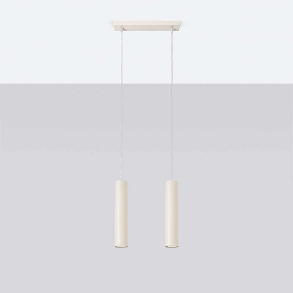Sollux Lighting Pakabinamas šviestuvas LAGOS 2 beige