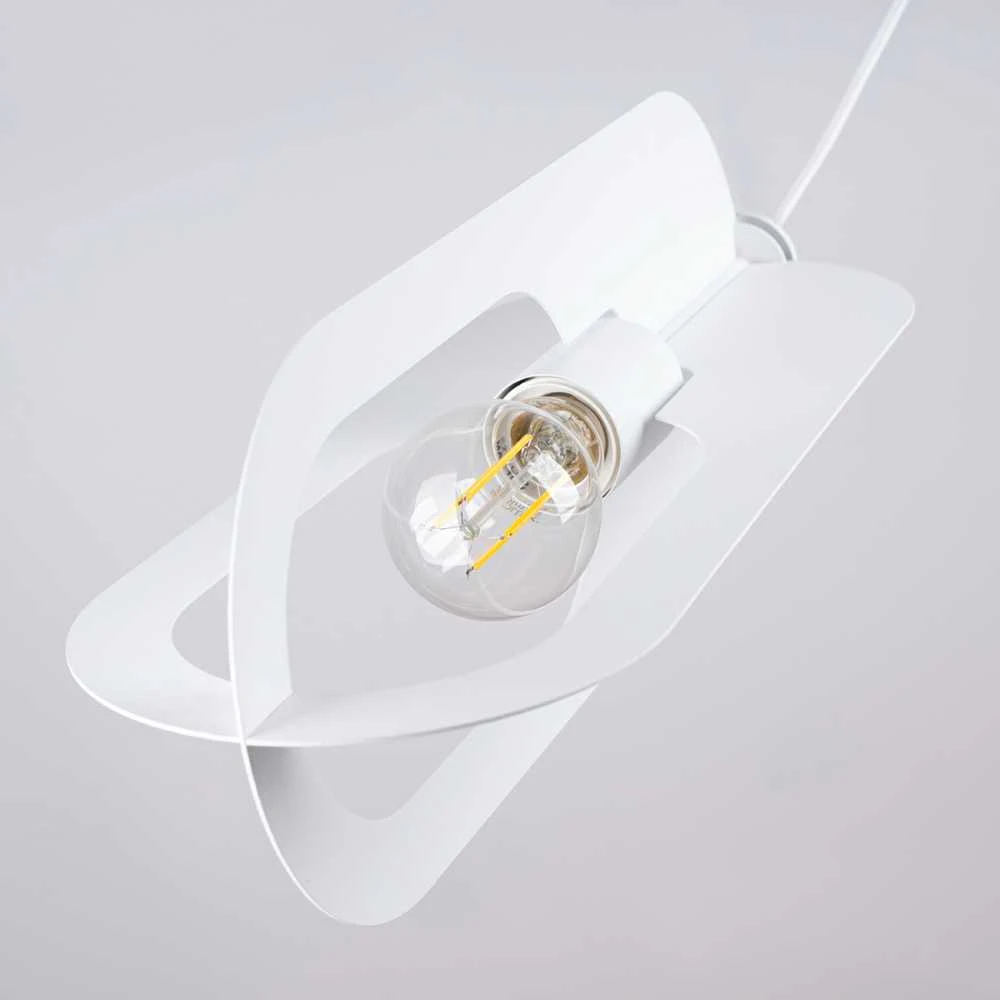 Sollux Lighting Pakabinamas šviestuvas NICUS 1 baltas
