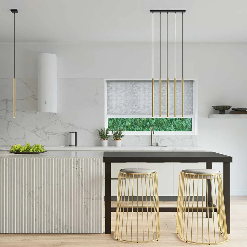 Sollux Lighting Pakabinamas šviestuvas PASTELO 5L poliruoto aukso