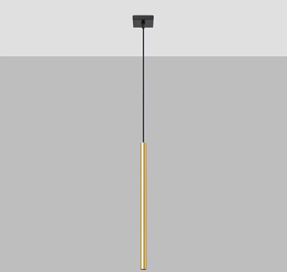 Sollux Lighting Pakabinamas šviestuvas PASTELO 1 poliruoto aukso