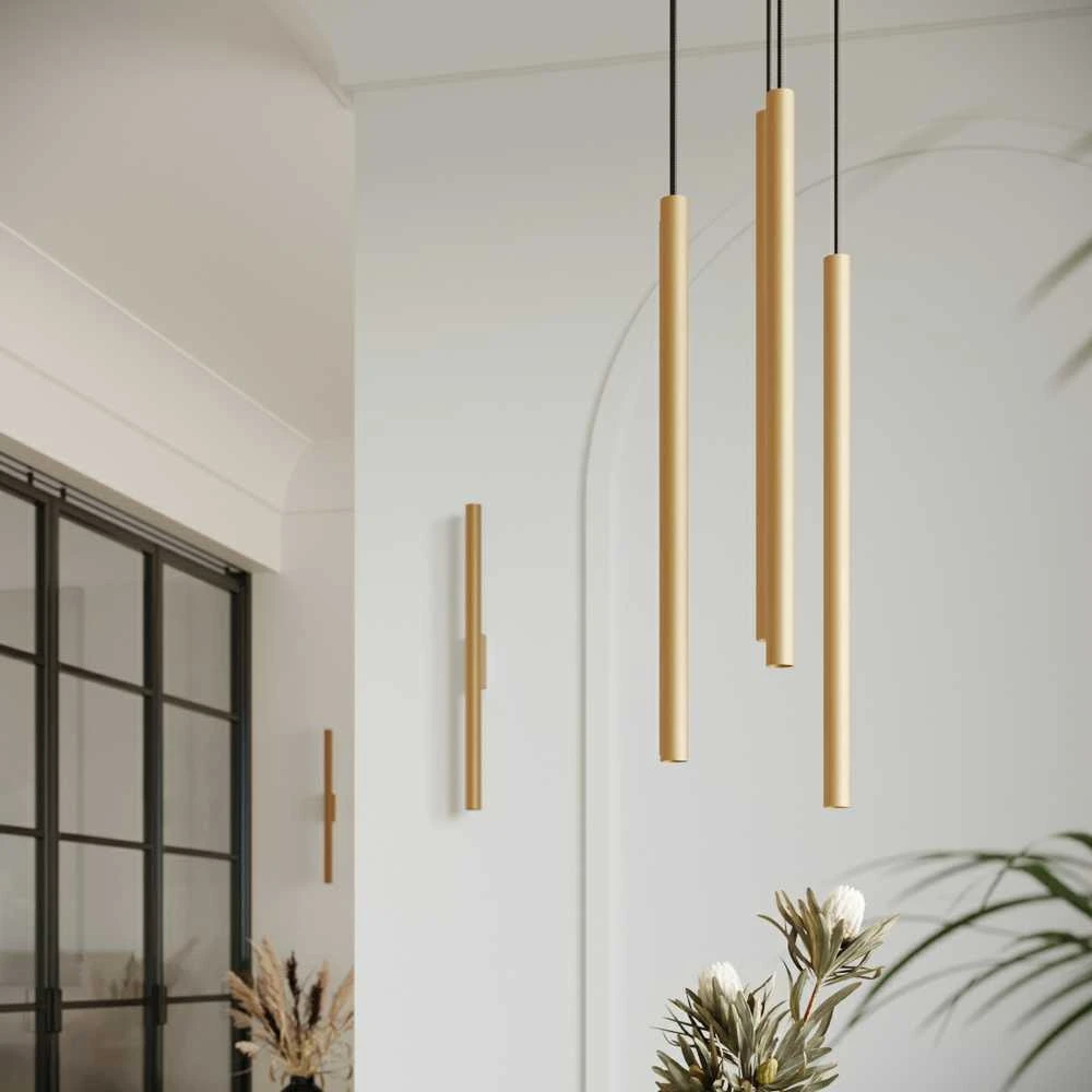 Sollux Lighting Pakabinamas šviestuvas PASTELO 2 auksinis