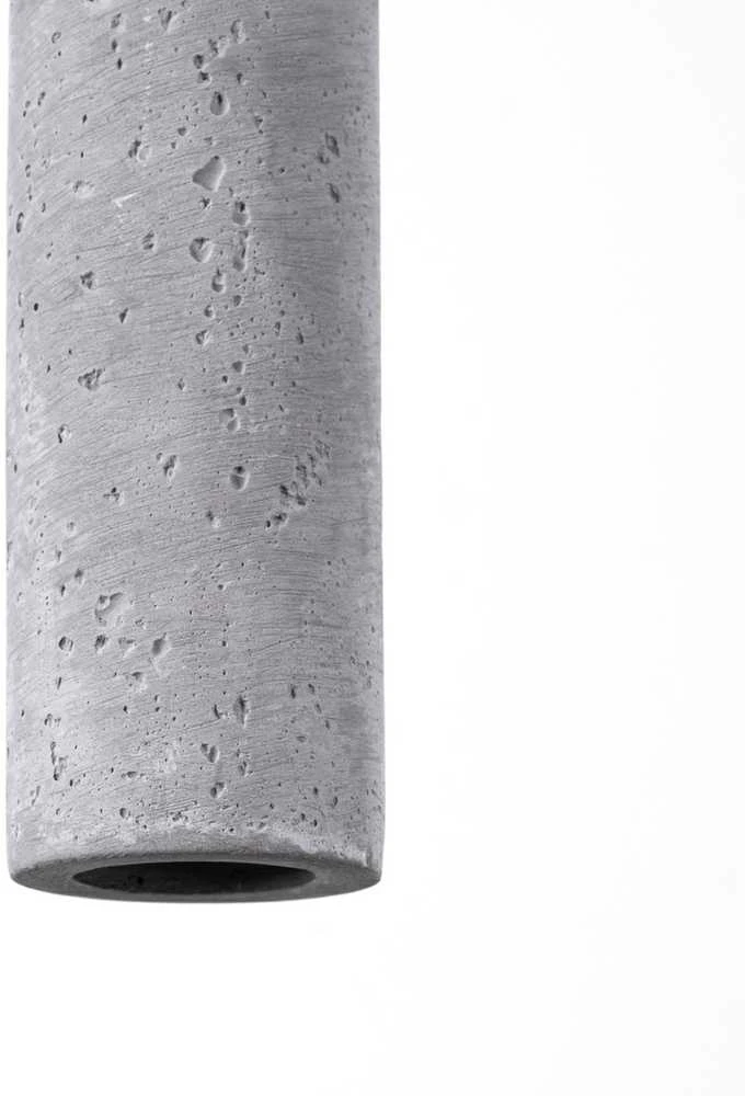 Sollux Lighting Pakabinamas šviestuvas PASTELO 1 betonas