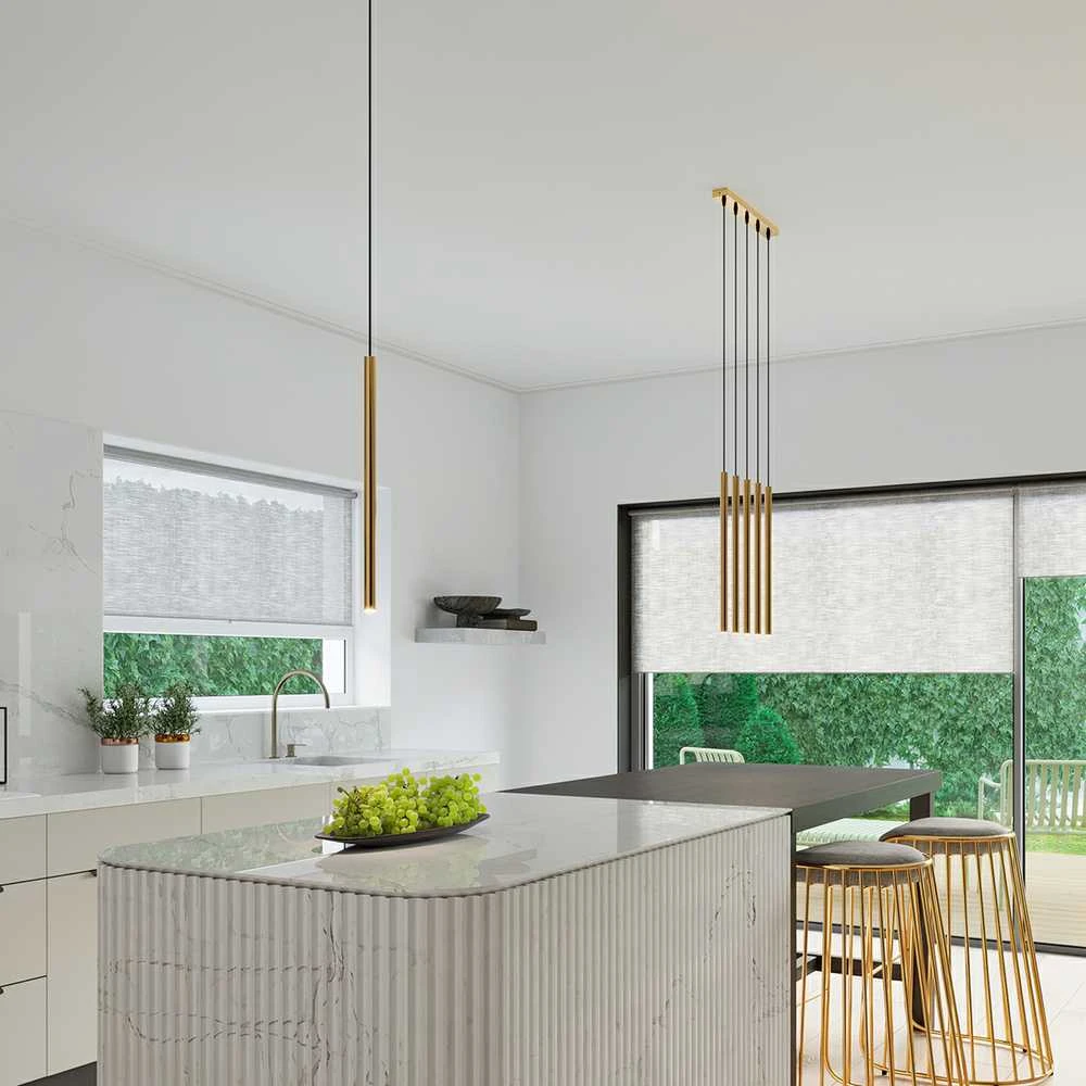 Sollux Lighting Pakabinamas šviestuvas PASTELO 3P auksinis