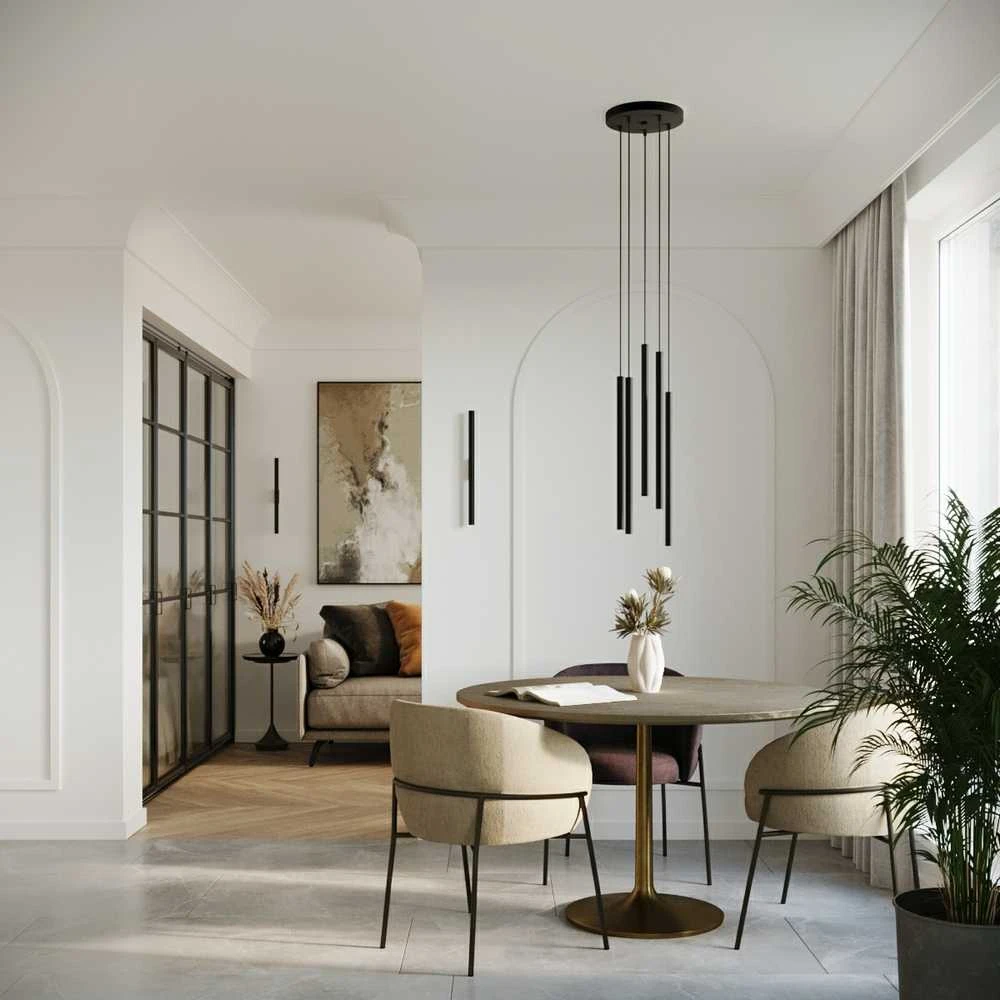Sollux Lighting Pakabinamas šviestuvas PASTELO 2 juodas