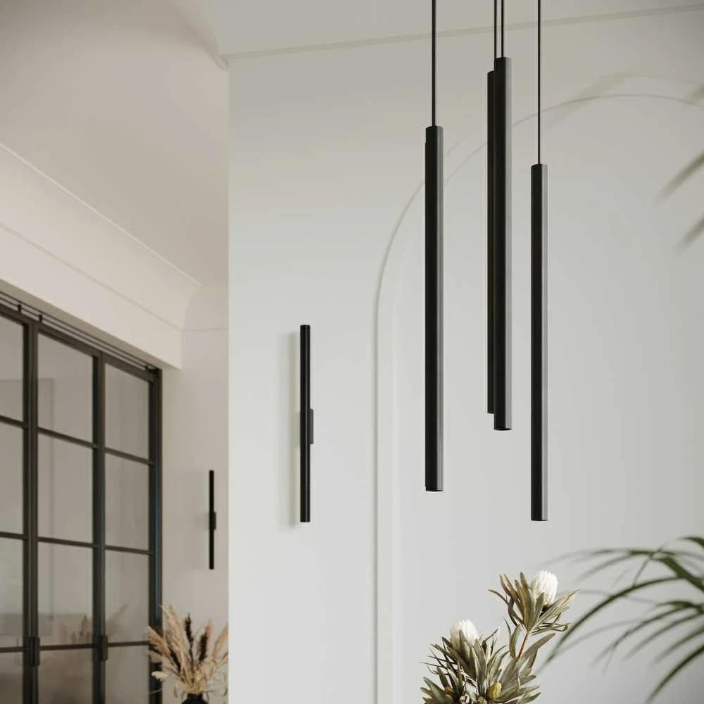 Sollux Lighting Pakabinamas šviestuvas PASTELO 2 juodas