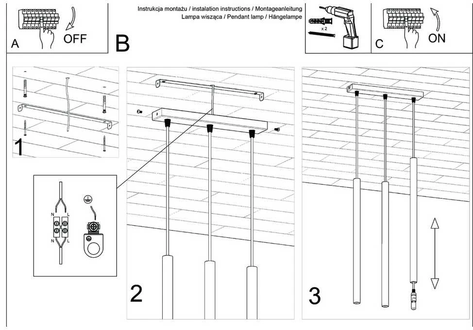 Sollux Lighting Pakabinamas šviestuvas PASTELO 3 alyvuogių žalia