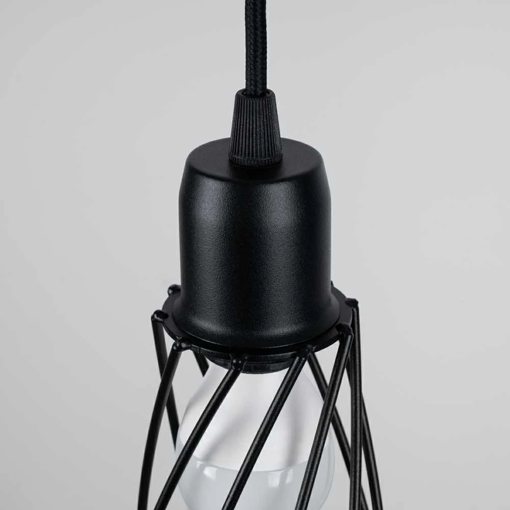 Sollux Lighting Pakabinamas šviestuvas SUBA 1 juodas