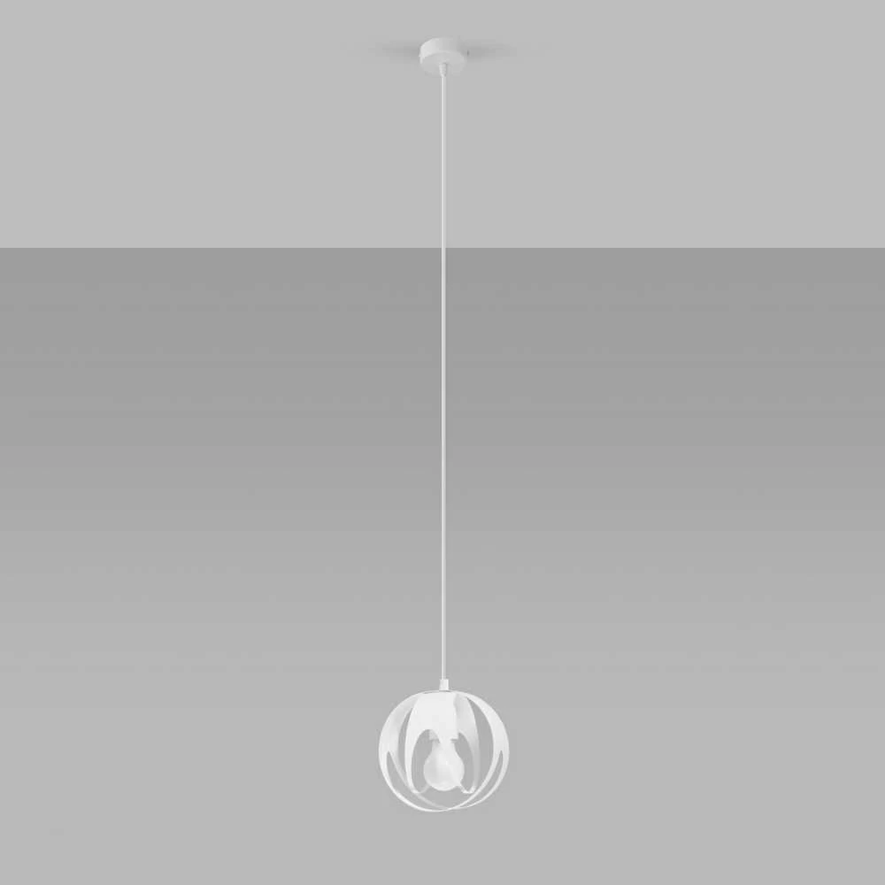 Sollux Lighting Pakabinamas šviestuvas TULOS 1 baltas