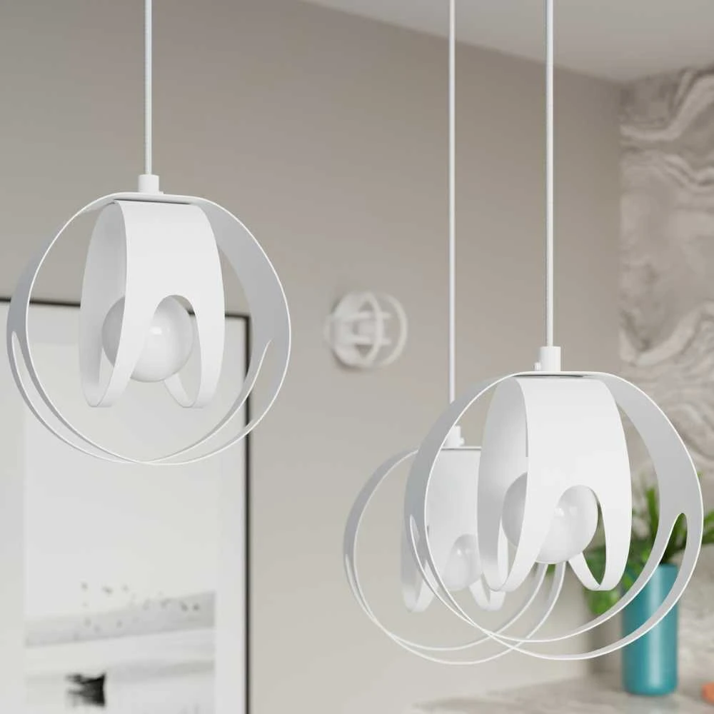 Sollux Lighting Pakabinamas šviestuvas TULOS 1 baltas