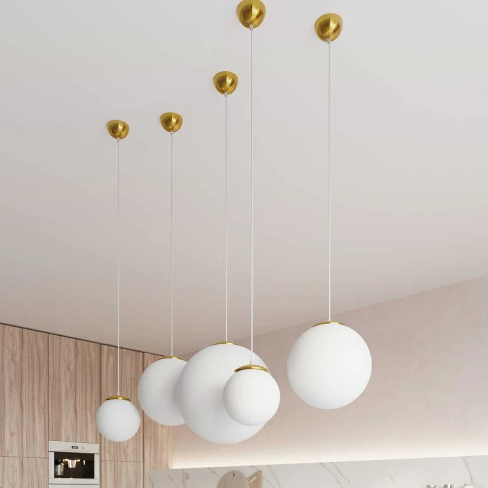 Sollux Lighting Pakabinamas šviestuvas UGO 40 auksinis