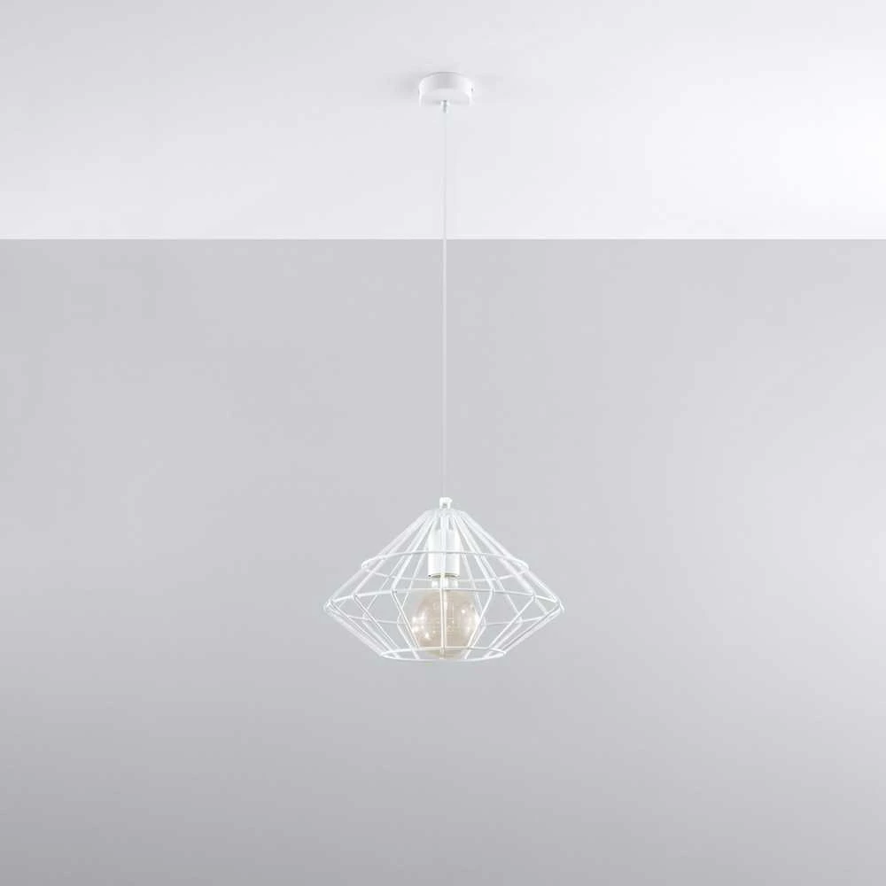 Sollux Lighting Pakabinamas šviestuvas UMBERTO baltas