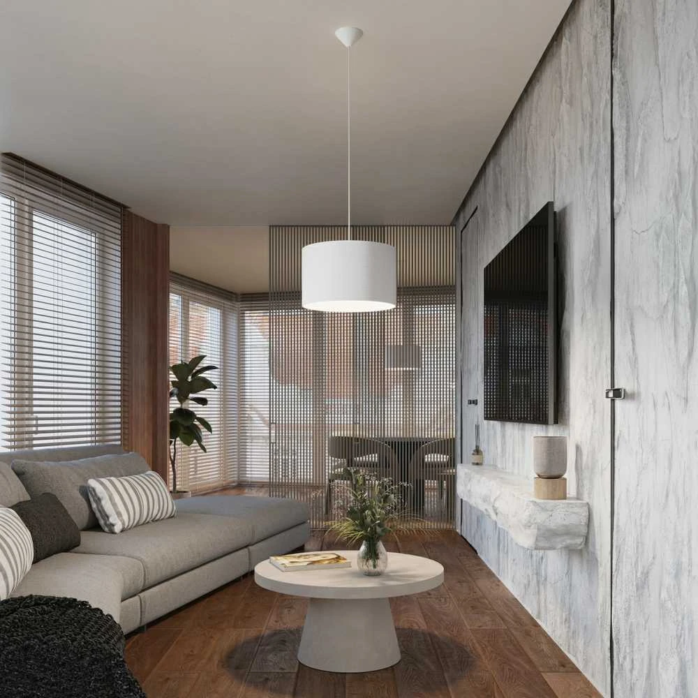 Pakabinamas šviestuvas Sollux Lighting Pakabos lempa NOVA 30 blanc