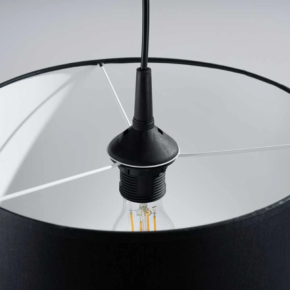 Pakabinamas šviestuvas Sollux Lighting Pakabos lempa NOVA 30 noir