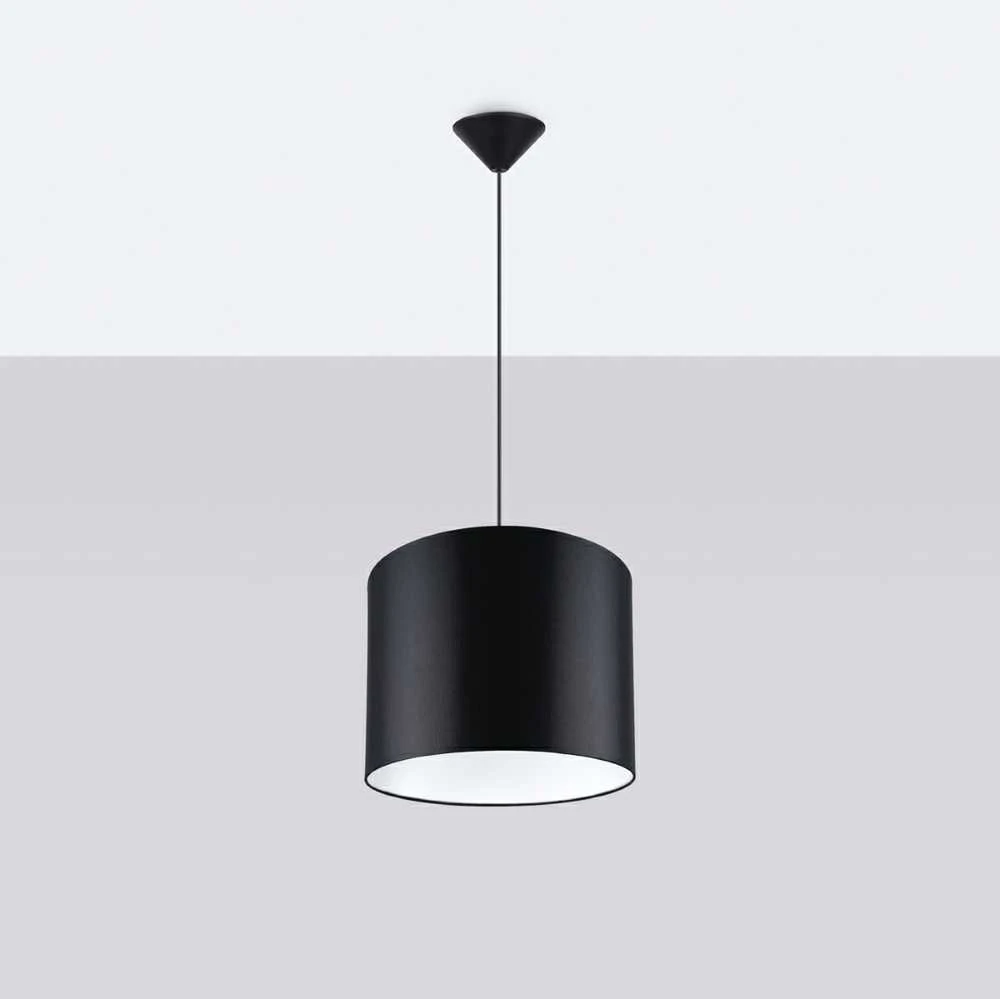 Pakabinamas šviestuvas Sollux Lighting Pakabos lempa NOVA 30 noir