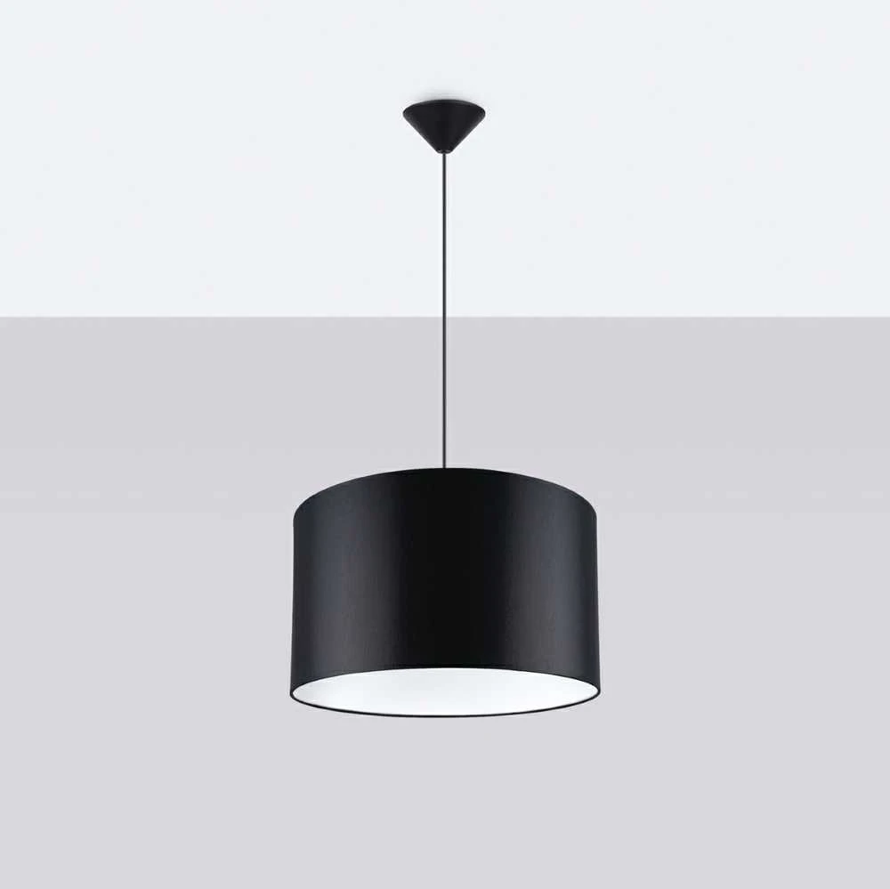 Pakabinamas šviestuvas Sollux Lighting Pakabos lempa NOVA 40 noir