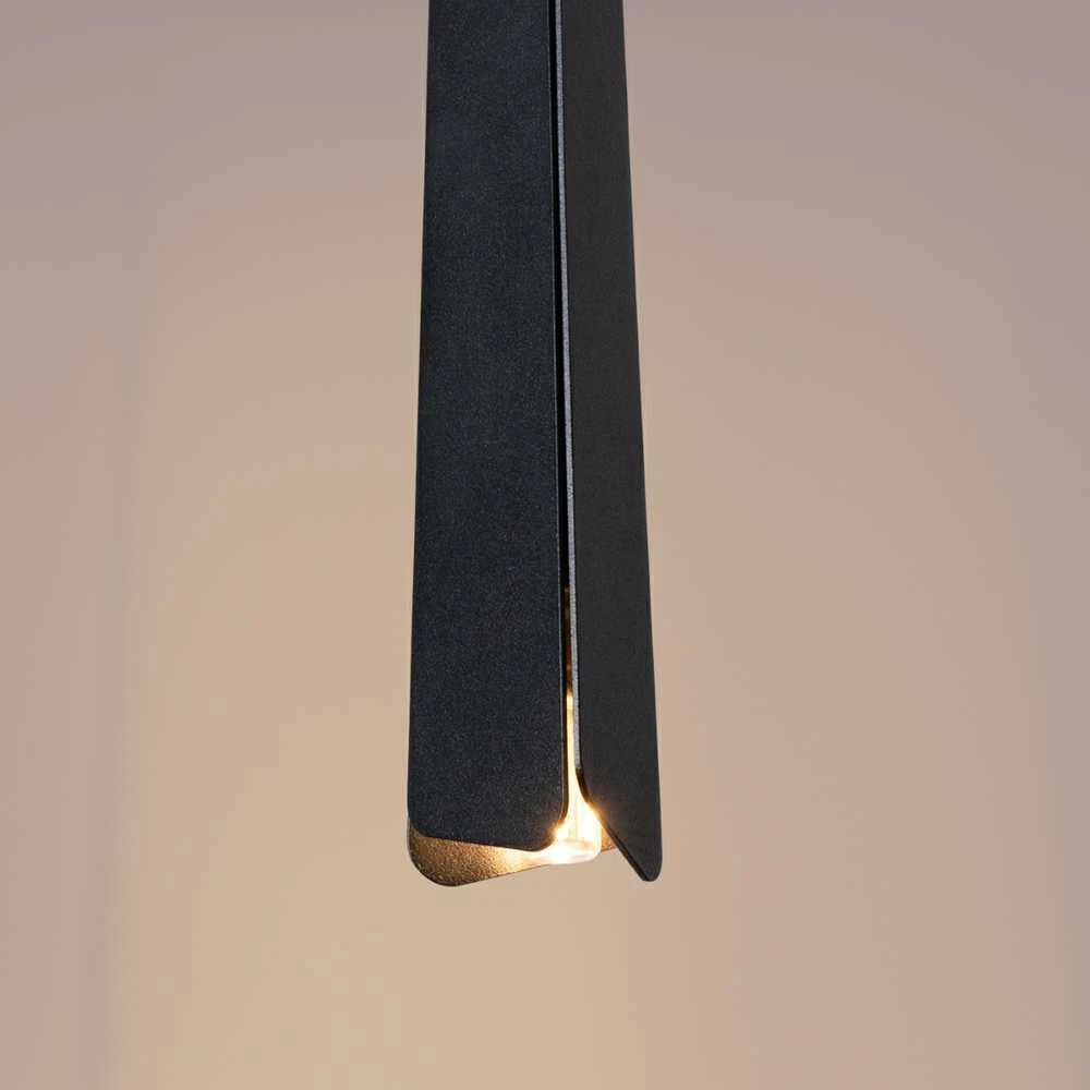 Pakabinamas šviestuvas Sollux Lighting Pakabos lempa PRYSM 3L noir