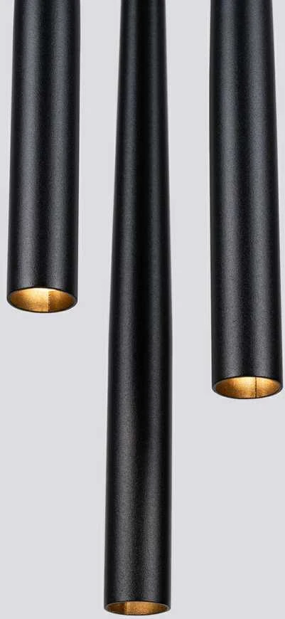 Pakabinamas šviestuvas Sollux Lighting Pedantinė lempa BLISS 3P juoda