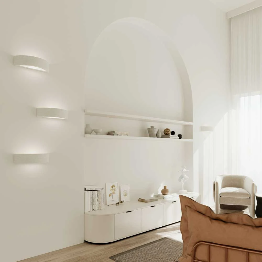 Sieninis šviestuvas Sollux Lighting Sieninis keraminis šviestuvas ATENA 30