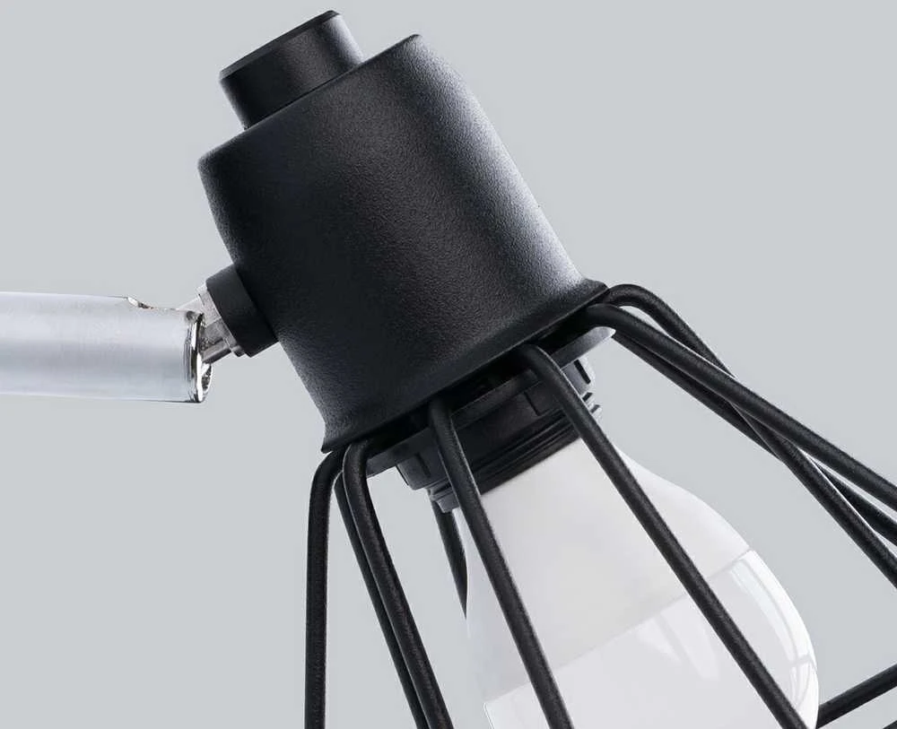 Sollux Lighting Sieninis šviestuvas ARTEMIS 1 juodas