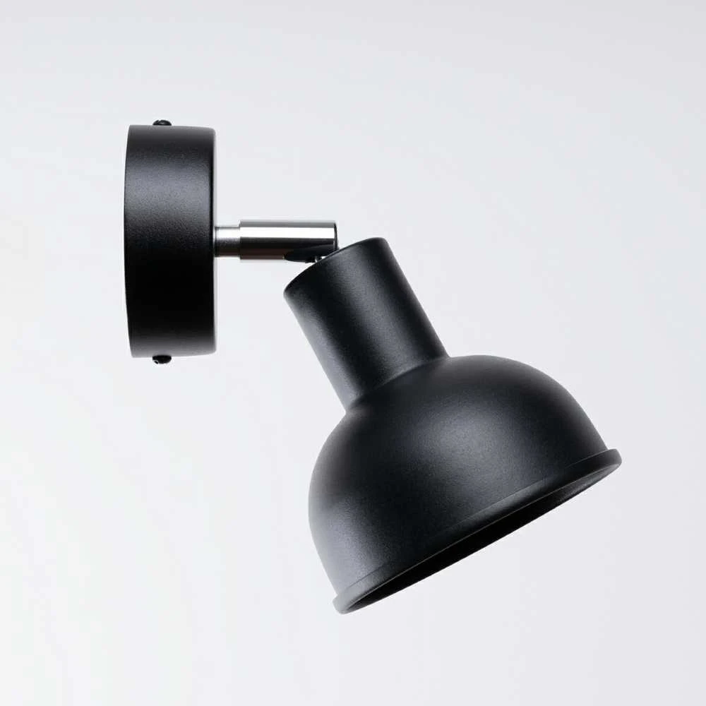 Sollux Lighting Sieninis šviestuvas ELBA juodas