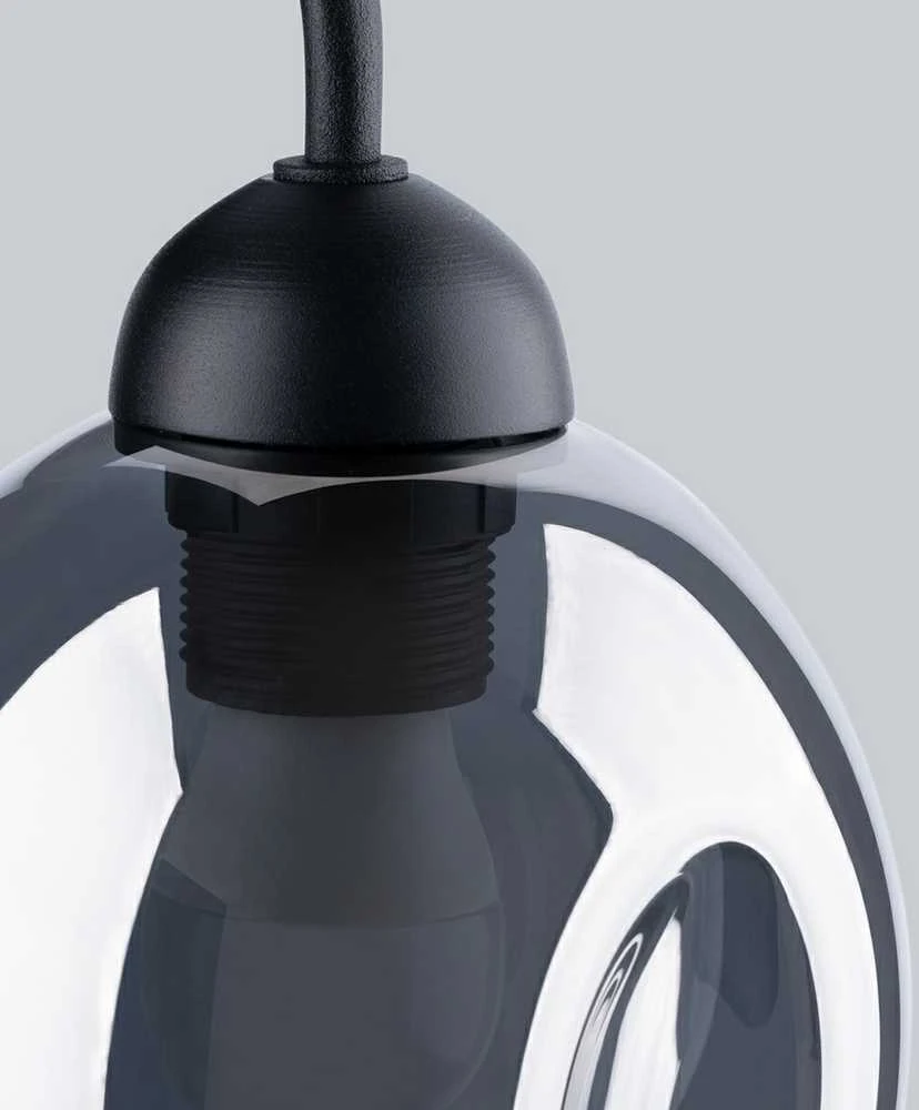 Sollux Lighting Sieninis šviestuvas FILLAN 1 juodas