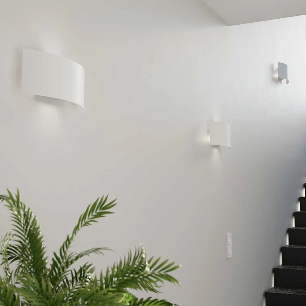 Sollux Lighting Sieninis šviestuvas MAGNUS baltas