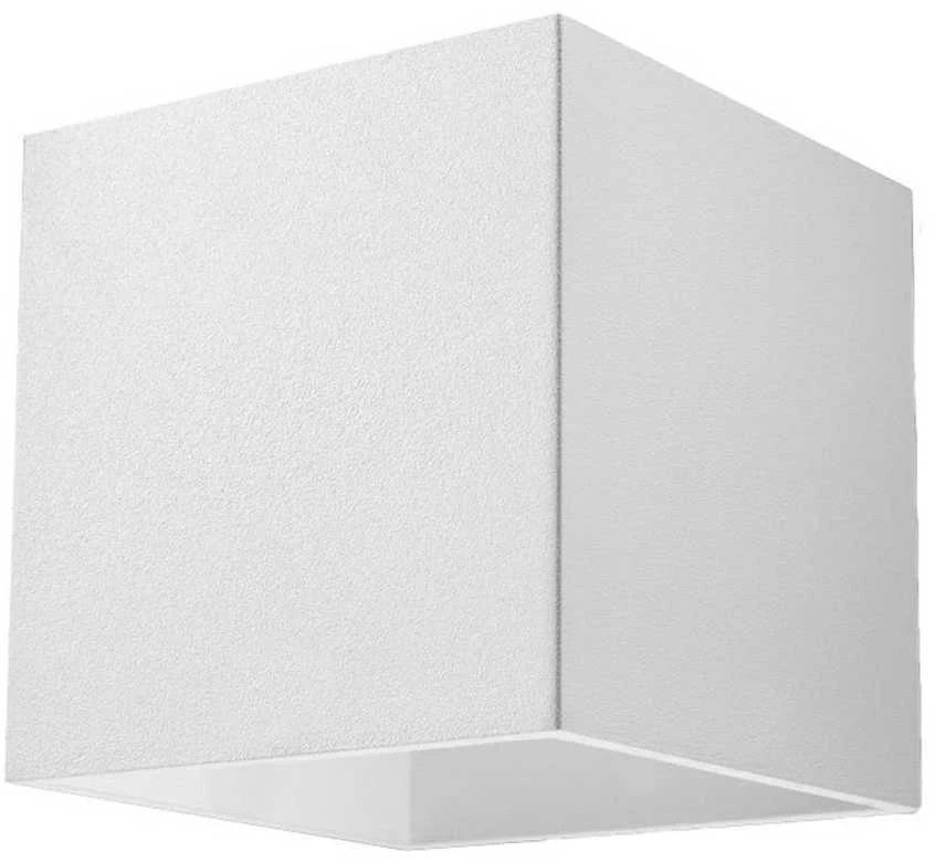 Sollux Sieninis šviestuvas QUAD 1 baltas