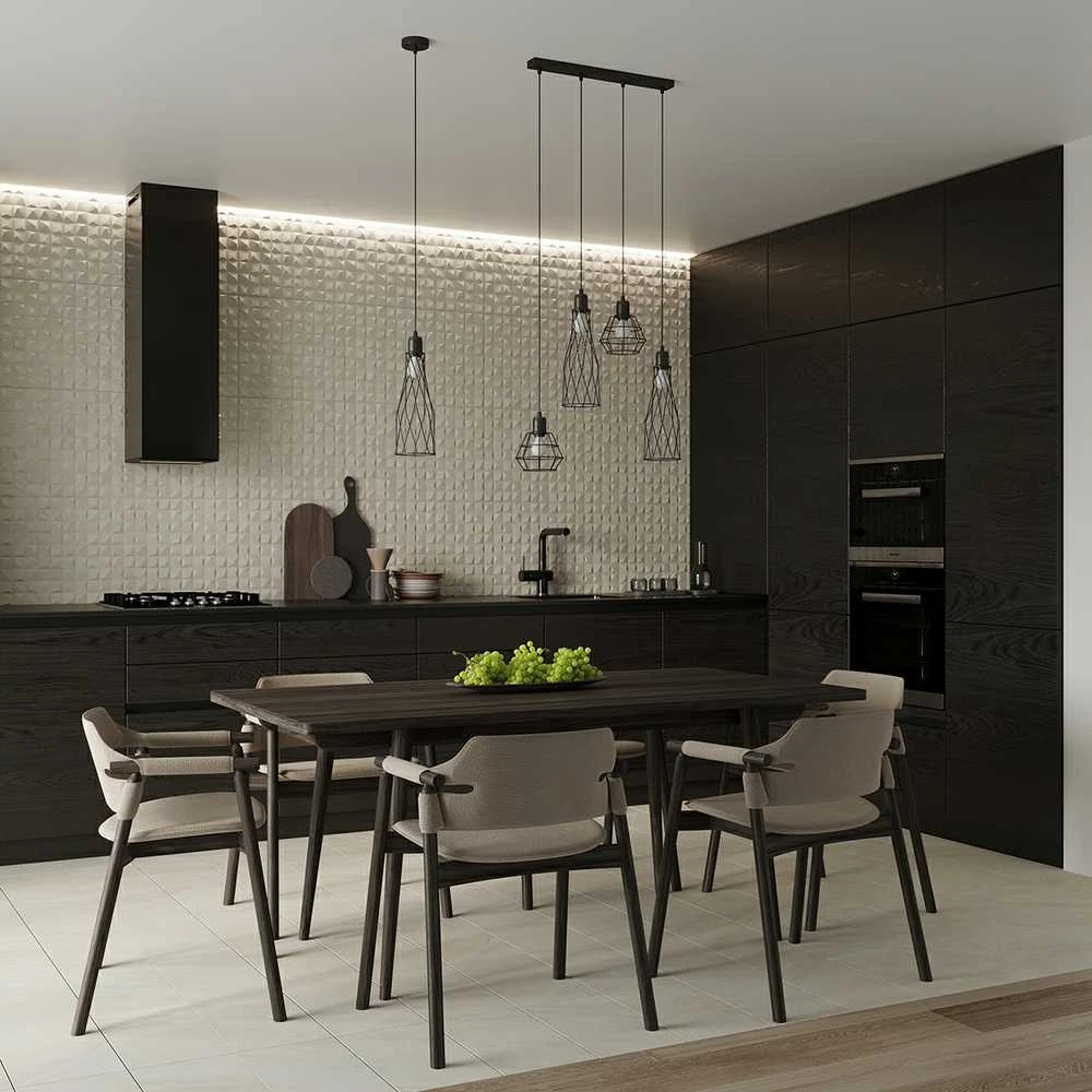 Sollux Lighting Sieninis šviestuvas SUBA juodas