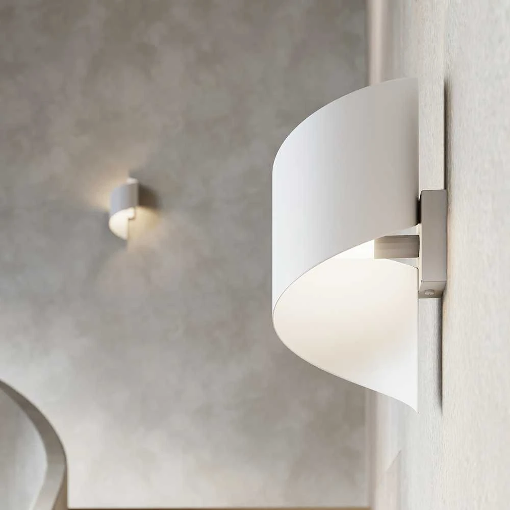 Sollux Lighting Sieninis šviestuvas TALASSA baltas