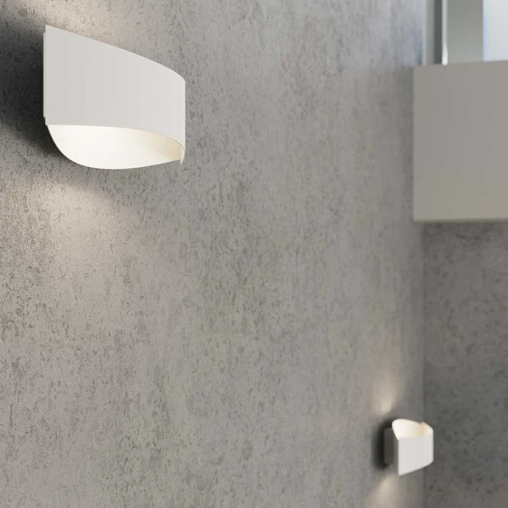 Sollux Lighting Sieninis šviestuvas TONI baltas