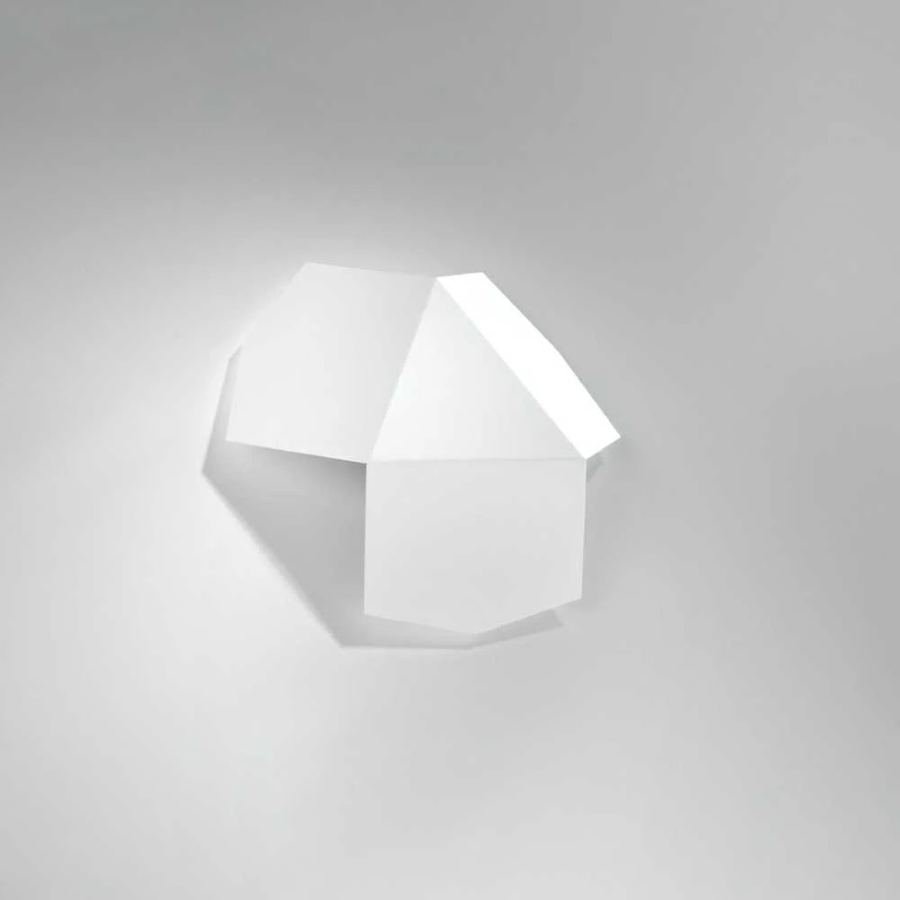 Sollux Lighting Sieninis šviestuvas TRE baltas