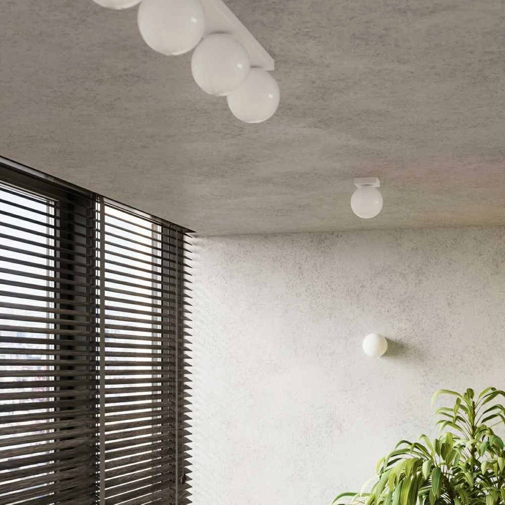Sollux Lighting Sieninis šviestuvas YOLI 1 baltas