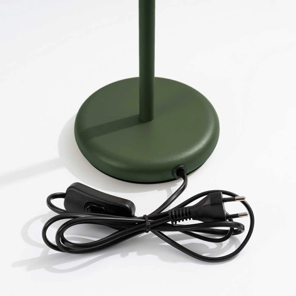 Sollux Lighting Stalinė lempa KARBON alyvuogių žalia
