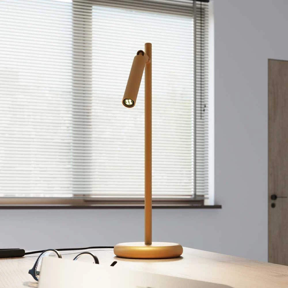 Sollux Lighting Stalo lempa PASTELO aukso spalvos