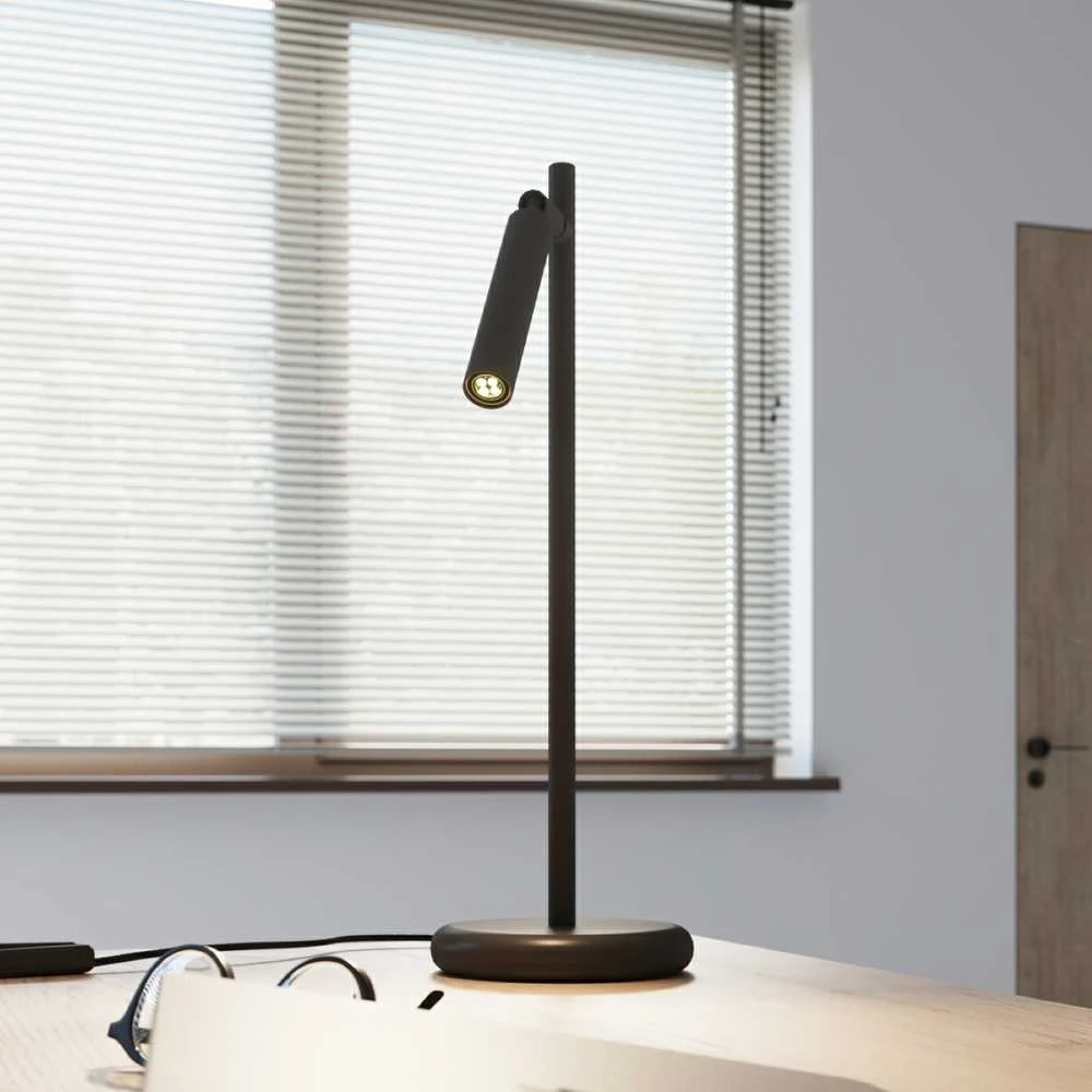 Sollux Lighting Stalo lempa PASTELO juoda