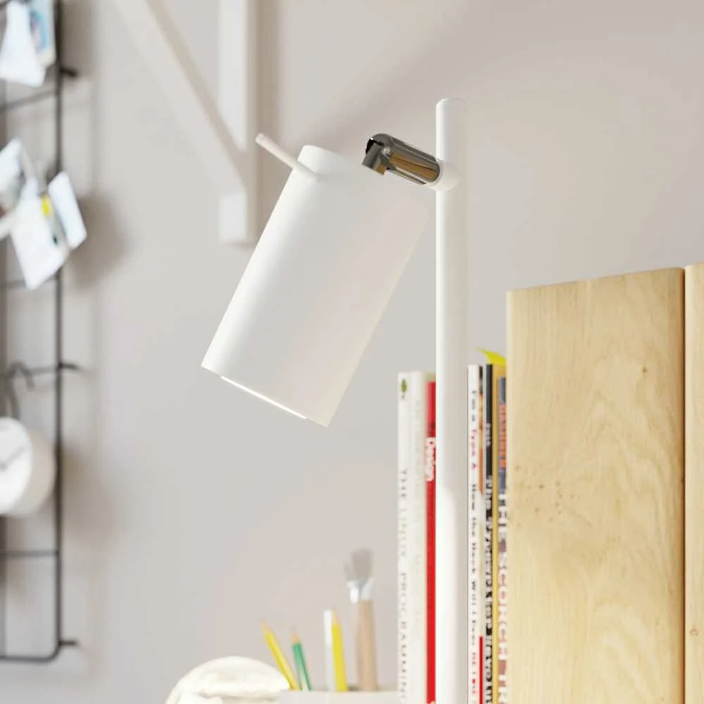 Sollux Lighting Stalo lempa RING balta