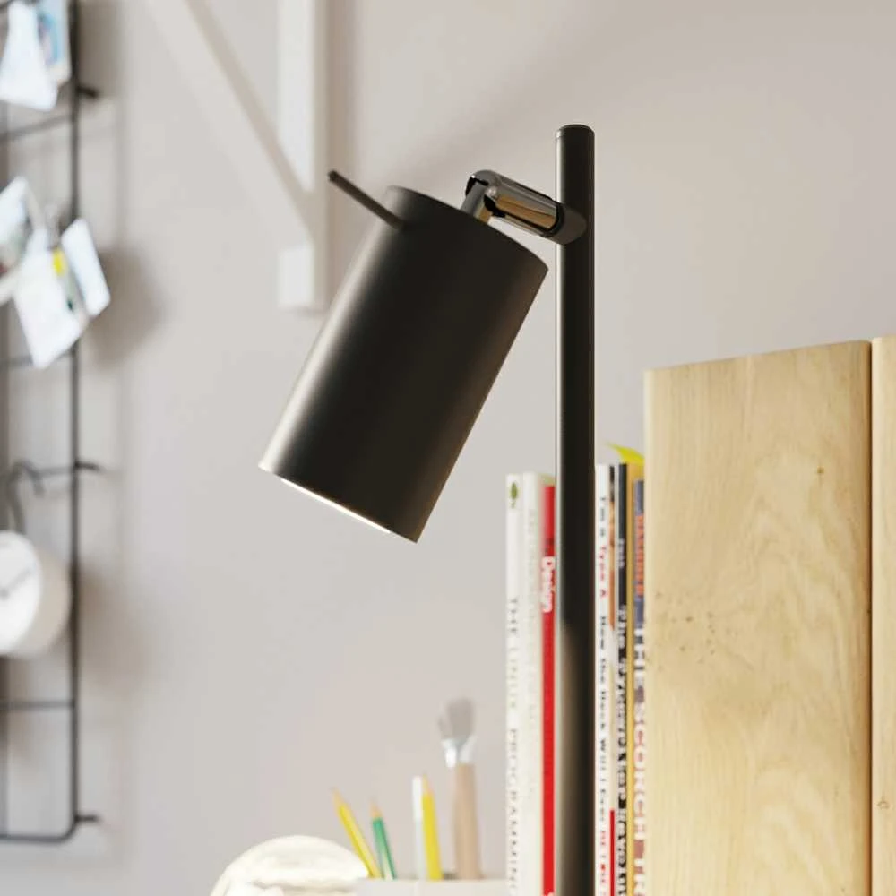 Sollux Lighting Stalo lempa RING juoda