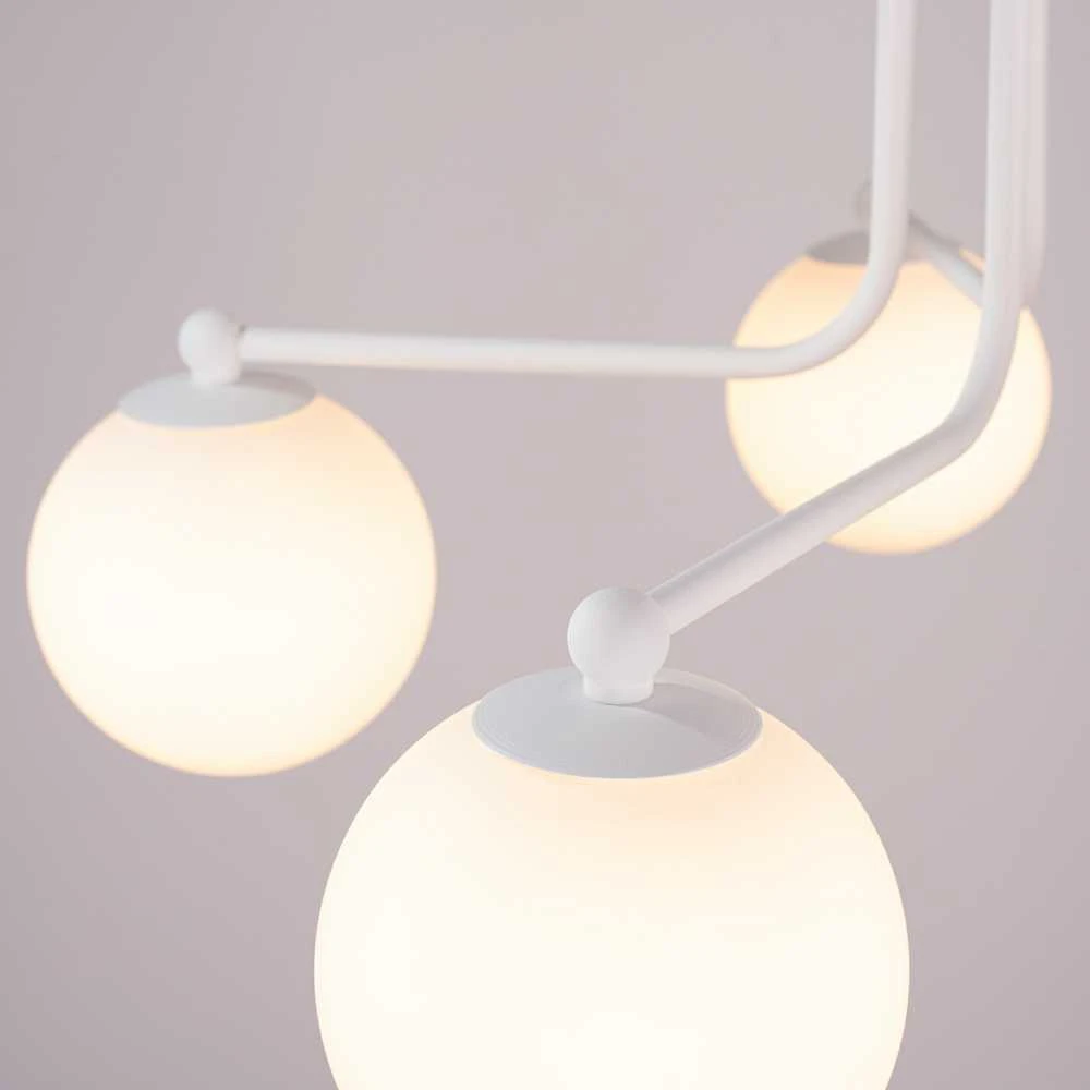 Lubinis šviestuvas Sollux Lighting Šviestuvas ASTRAL 5 baltas