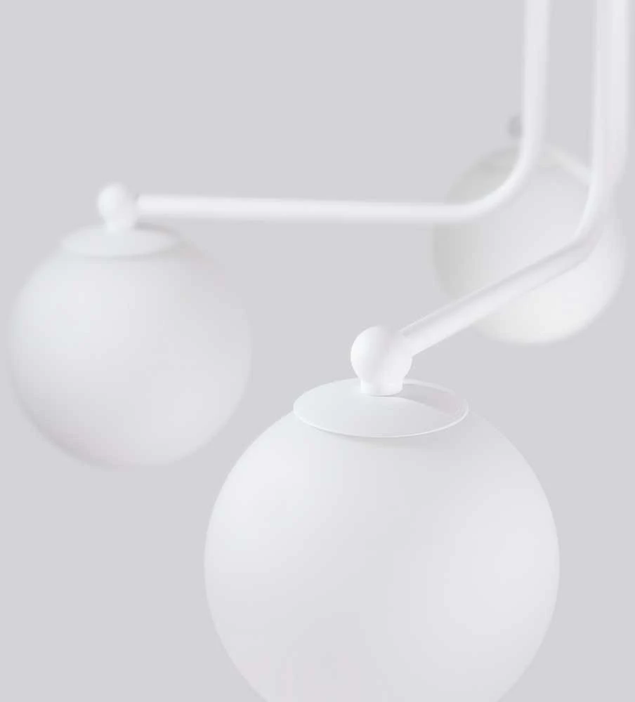 Lubinis šviestuvas Sollux Lighting Šviestuvas ASTRAL 5 baltas