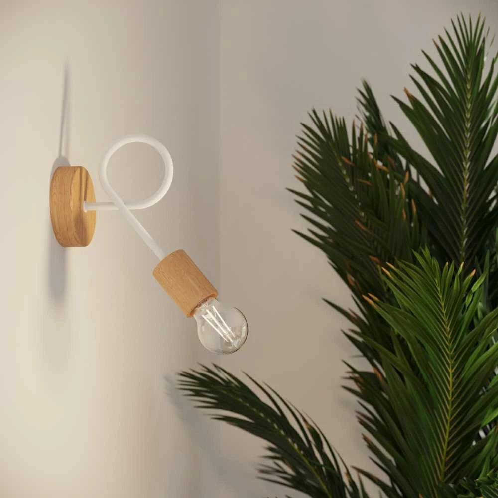 Lubinis šviestuvas Sollux Lighting Šviestuvas EMBER 3 baltas