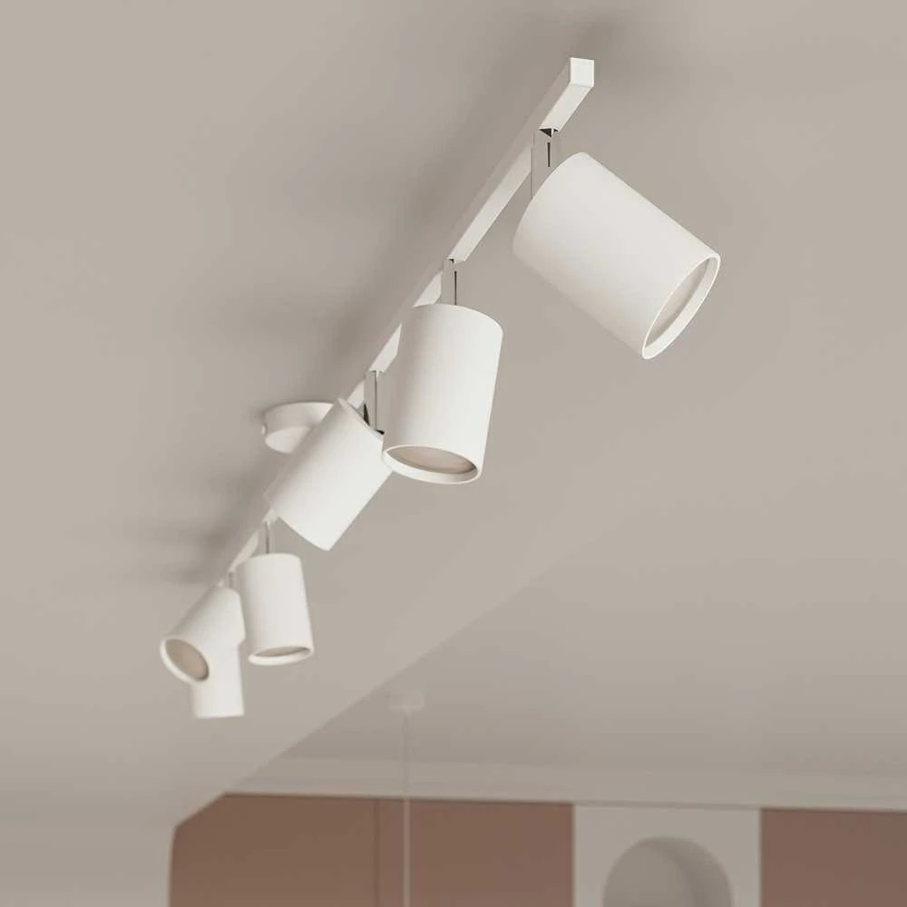Lubinis šviestuvas Sollux Lighting Šviestuvas LEMMI 6 baltas